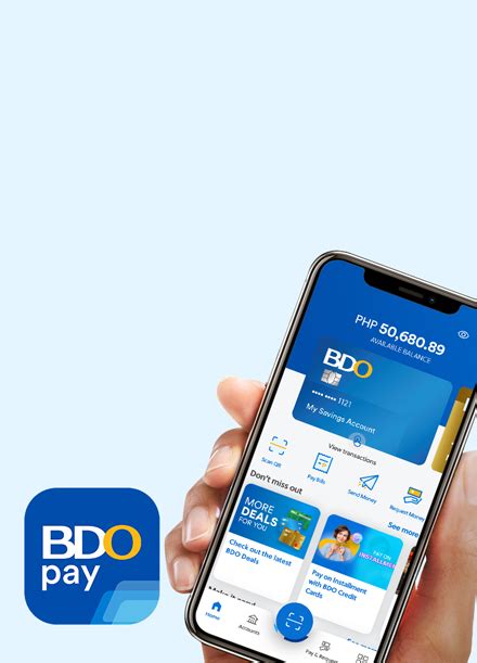 bdo pay app|Basic Account .